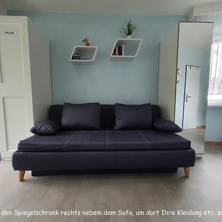Apartment 103 Im Haus Seehuette Direkt Am Strand In Cuxhaven Duhnen Mit Seesicht In Der Ferne المظهر الخارجي الصورة